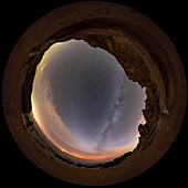 Zodiacal and Milky Way, 360-degree view
