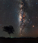 Milky Way, Amboseli National Park, Kenya