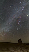 Winter constellations, Lut desert, Iran