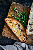 Sourdough olive bread