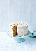 White chocolate fudge cake