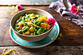 Gnocchi with green beans