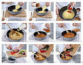 Couscous filling for pork tenderloin - step by step