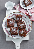 Brownies mit Salzkaramell