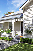 House with a gracious facade and a bullnose verandah