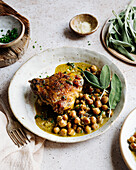 Creamy Spiced Chicken with Chickpeas