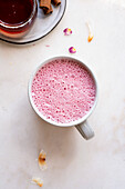 Beet Root Latte – super powered with beet root crystals