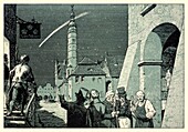 Great comet of 1811, illustration
