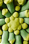 Floret of cauliflower, Brassica oleracea