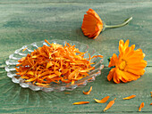 Marigold petals