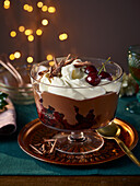 Chococlat cherry trifle (Christmas)