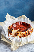 Burnt basque cheesecake