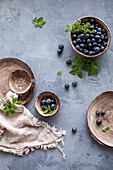 Blueberries in a bowl