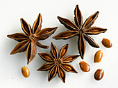 Star anise and seeds