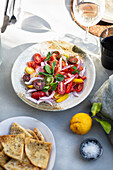 Greek tomato salad