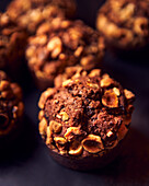 Muffin with nuts