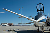 NASA supersonic shock probe on a NASA F-15 aircraft