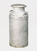 Metal milking urn