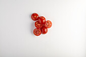 Sliced cherry tomatoes