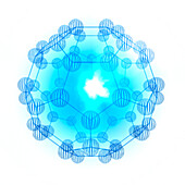 Buckminsterfullerene, illustration