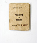 Parachute log record book