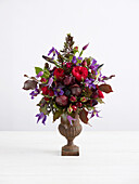 Miniature floral urn arrangement