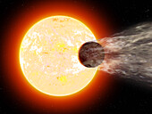 Exoplanet HD 1897333 b, illustration