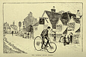 The Anchor Ripley, Surrey, UK, 19th century illustration