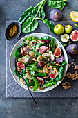 Fig apple salad