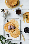 Goro waffles with punch cream (Norway)