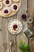 Cinnamon Kiacherl pastries with cranberries