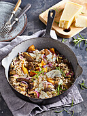 Risotto with mushrooms