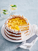 Pineapple cake (gateau)