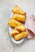 Hot apple turnovers