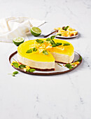 Ananas-Limetten-Cheesecake