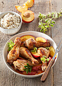 Sweet and salty chicken drumsticks