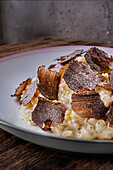 Risotto with black truffle