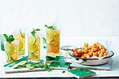 Ginger and lime cooler
