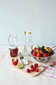 Ingredients for jams