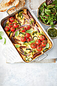 Mediterranean toad-in-the-hole