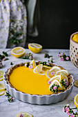 Sicilian lemon pie