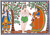 Gandhari's boon, illustration