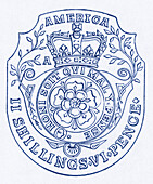 Revenue stamp, 1765