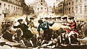 Boston Massacre, 1770