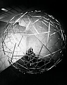 Buckminster Fuller with Geodesic Dome, 1959