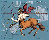 Sagittarius, Hevelius, 1687