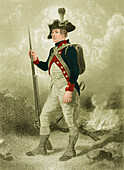 American Continental soldier