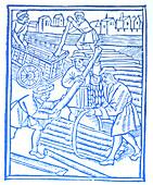 Timber Haulers, medieval tradesmen