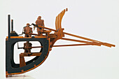 Rowing positions on a Greek trireme