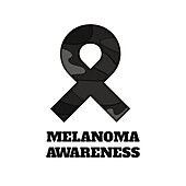 Melanoma awareness, illustration